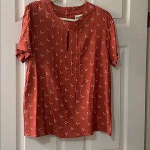 ModCloth Dinosaur Blouse